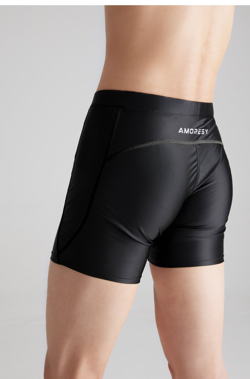 Bright Ice Silk Sports Shorts Glossy Breathable Running - Image 6