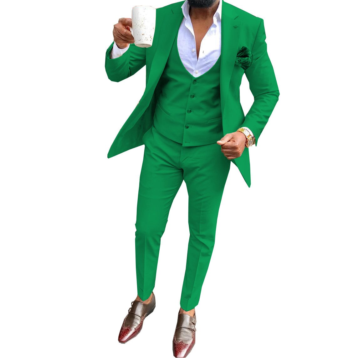 Men's Three-piece Casual Business Suit - Image 7