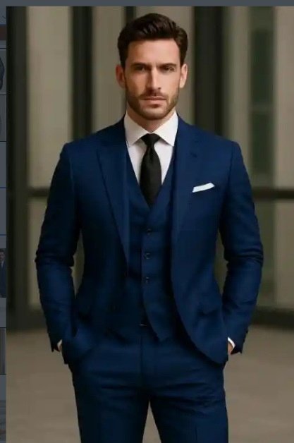 Bridegroom Groomsman Host Banquet Suit Three-piece Suit - Image 7