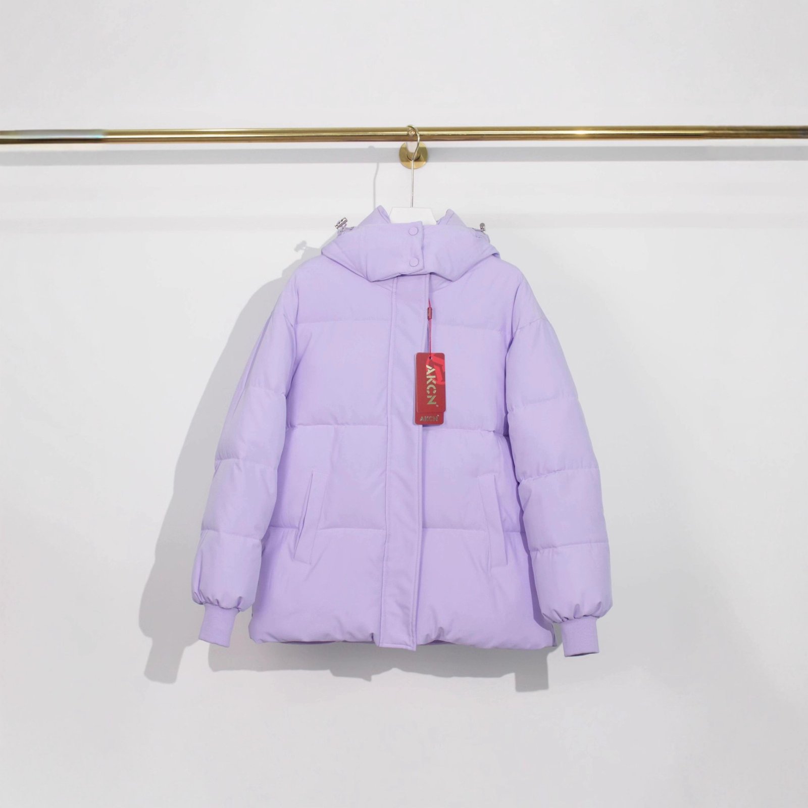 Hooded Korean Style Cotton Clothes Women's Short - Image 2