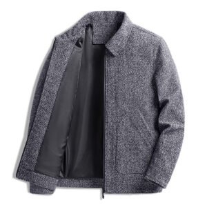Jacket Men's Fashion Woolen Coat