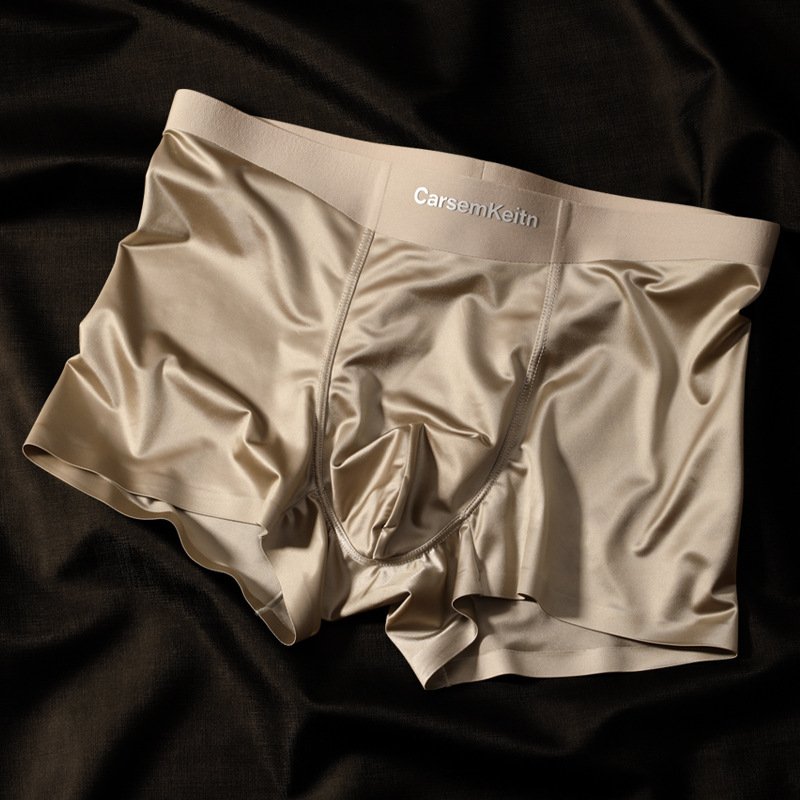 Men's Colorblock High-grade Ice Silk Underwear - Image 4