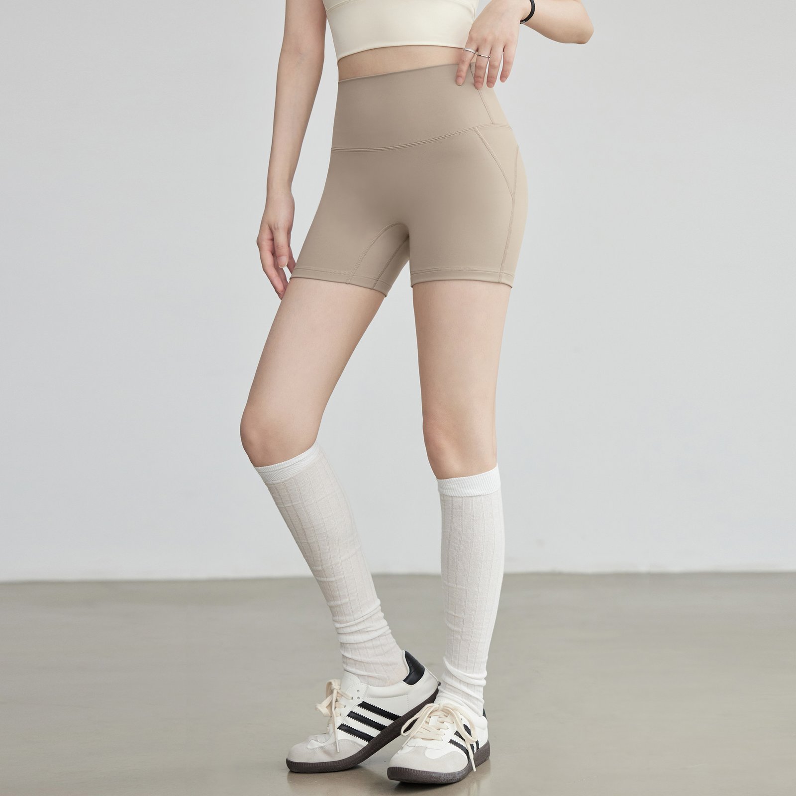 Yoga Shorts For Women High Top Sports Cycling Pants - Image 5