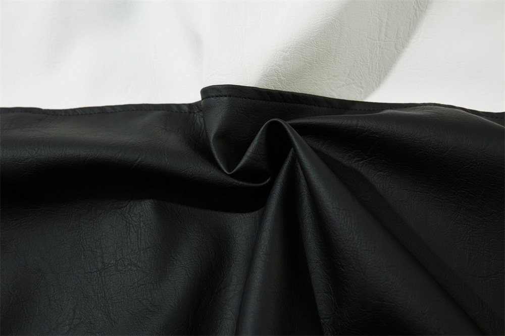 European And American-style Locomotive Racing Suit Leather Coat - Image 7