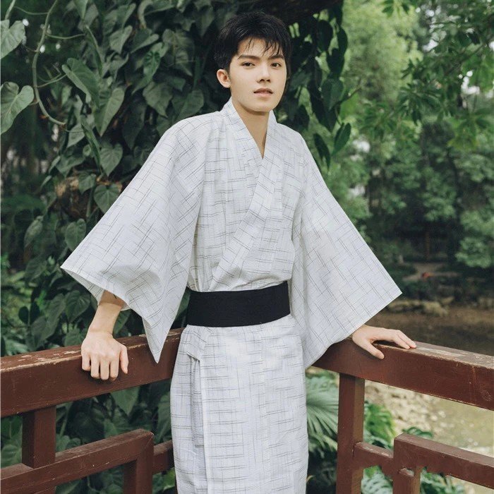 Men's Formal Wear Traditional Japanese Kimono - Image 8