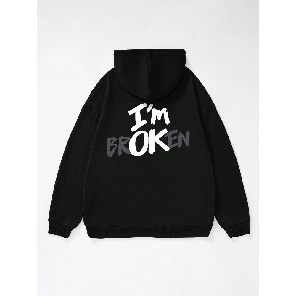 European Size Hoodie Im OK New Men's Hoodie Hip Ho - Image 7