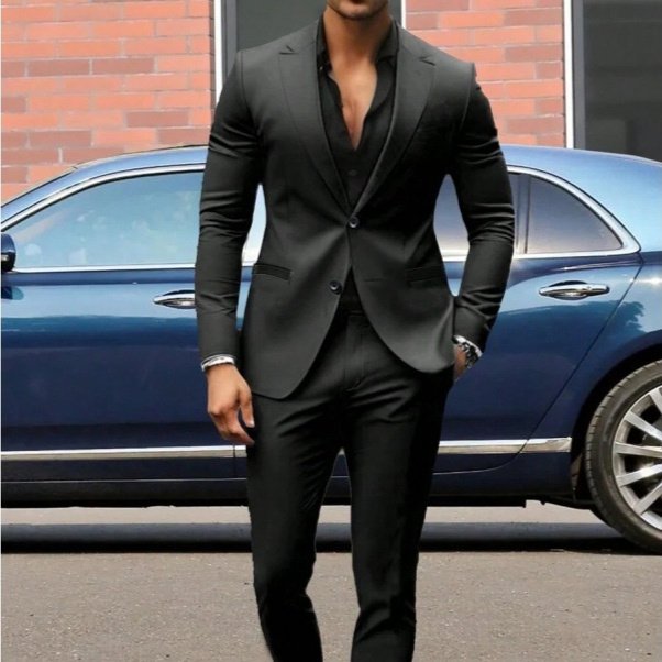 Autumn New Men's Round Neck Sweater - Image 3