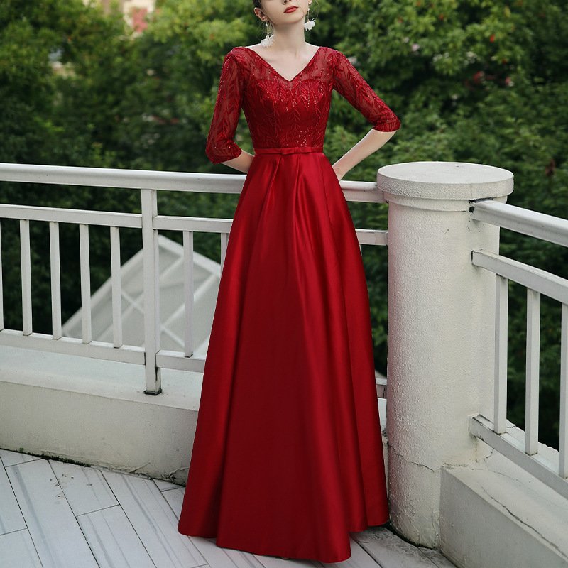Banquet Party Elegant Evening Dress Women - Image 10