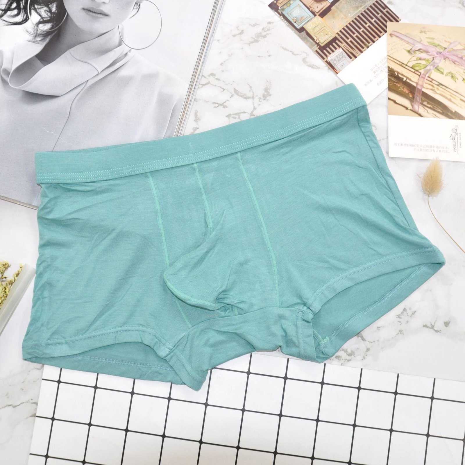 Modal Waist Breathable Boyshort Personality - Image 8