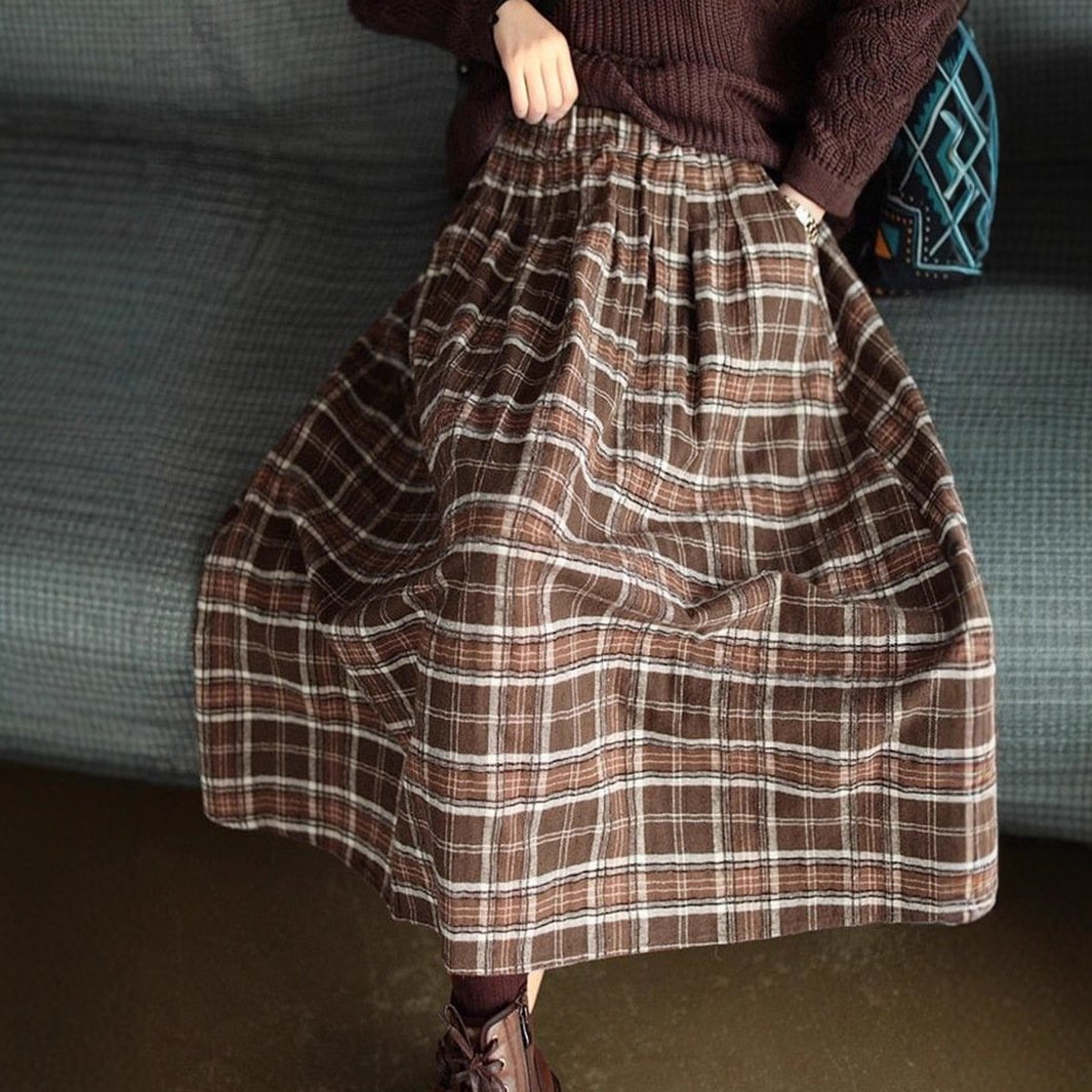 Casual Vacation Style Elastic Waist A- Line Dress - Image 4