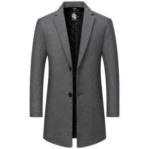 Autumn And Winter New Men's Woolen Coat