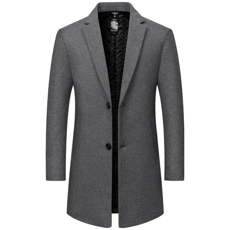 Autumn And Winter New Men's Woolen Coat