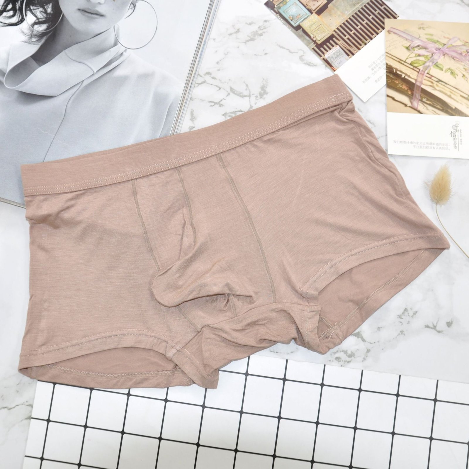 Modal Waist Breathable Boyshort Personality - Image 6