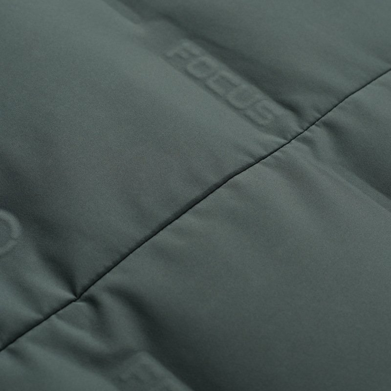 Winter Men's Cold-proof Down Jacket Coat Suit Scarf Collar - Image 4