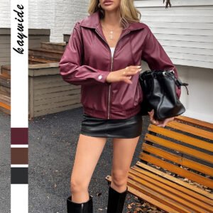 New Solid Color Long Sleeve Coat For Women