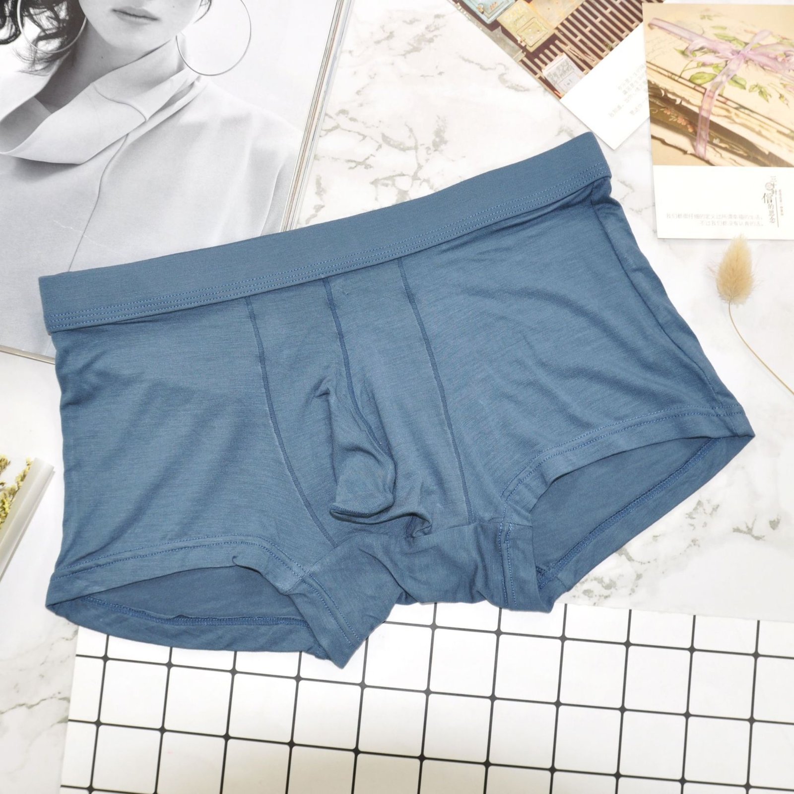 Modal Waist Breathable Boyshort Personality - Image 2