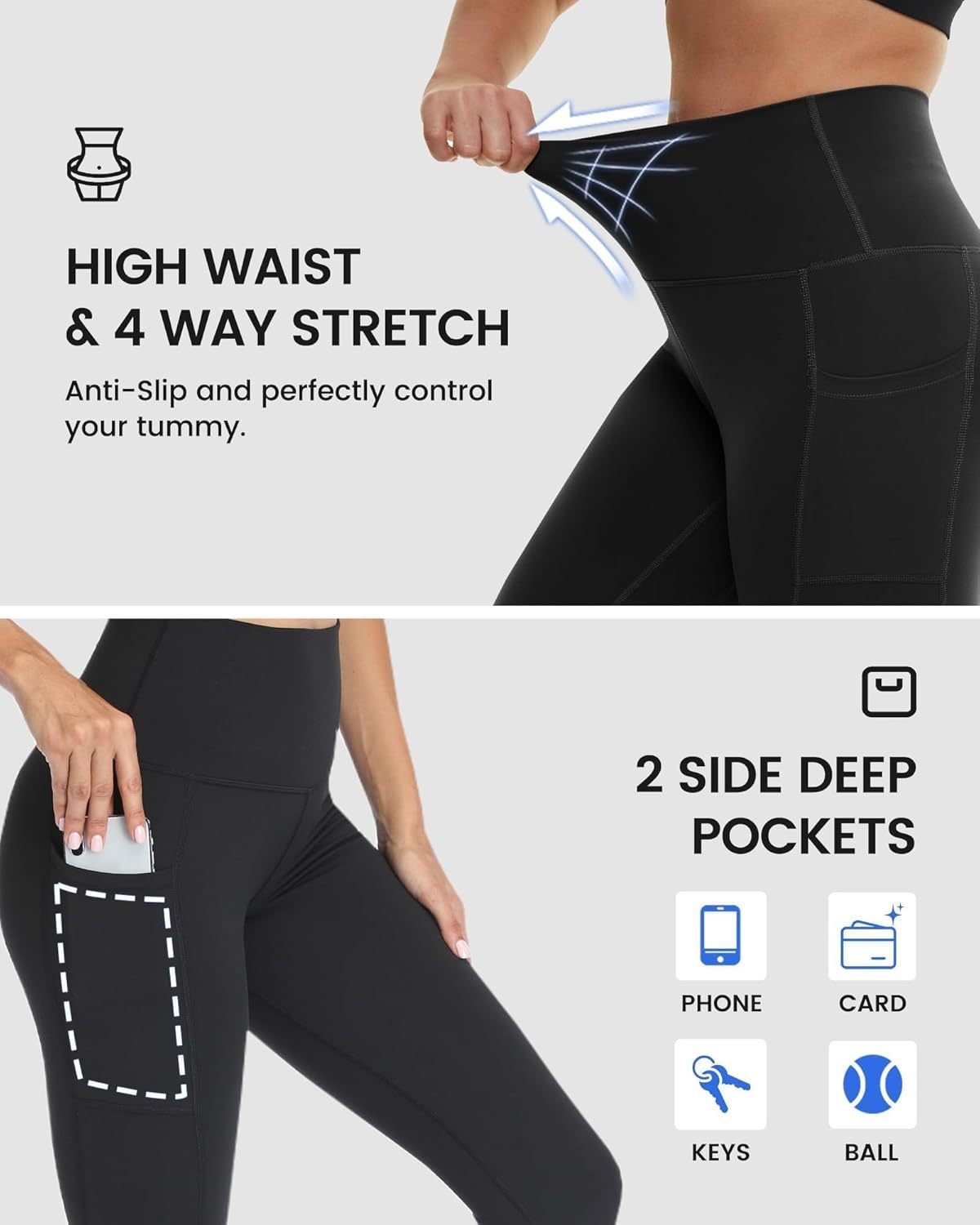 1pcs-Women's Yoga Pants, Sports Pants - Image 2
