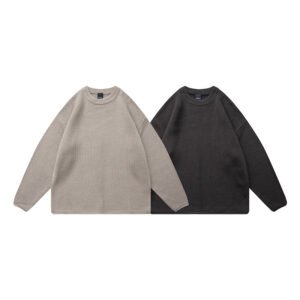 New Basic Classic Solid Color Simple Sweater